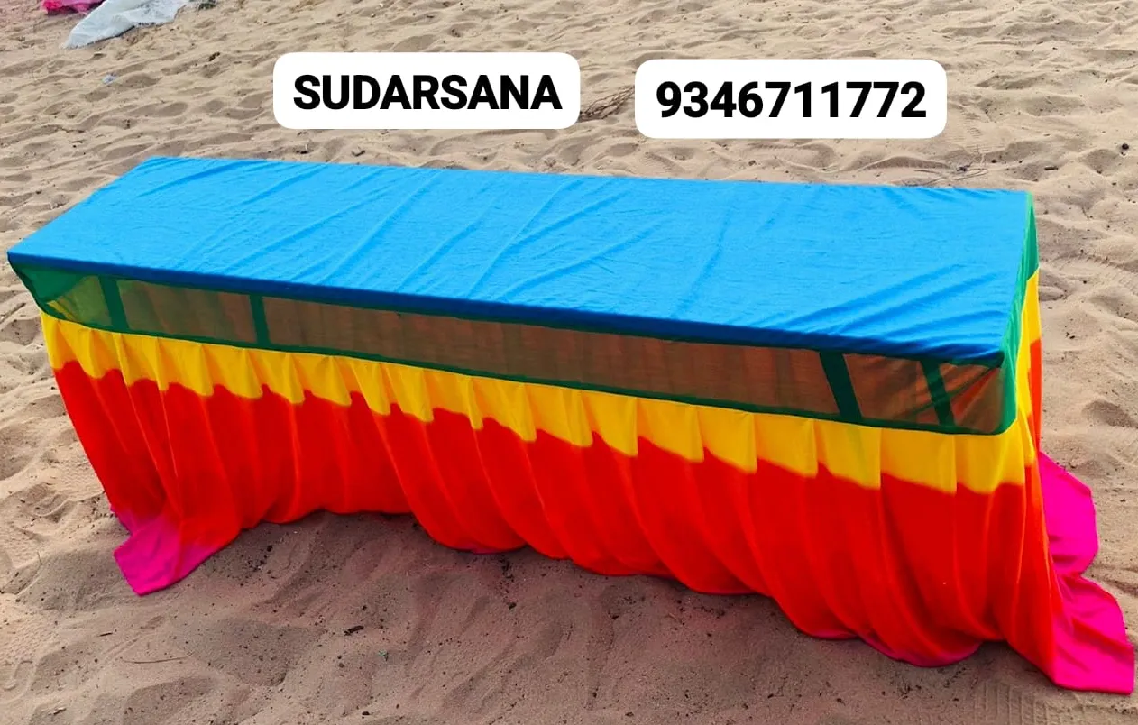 Wedding & Event Table Cover – Premium Decorative Table Skirting