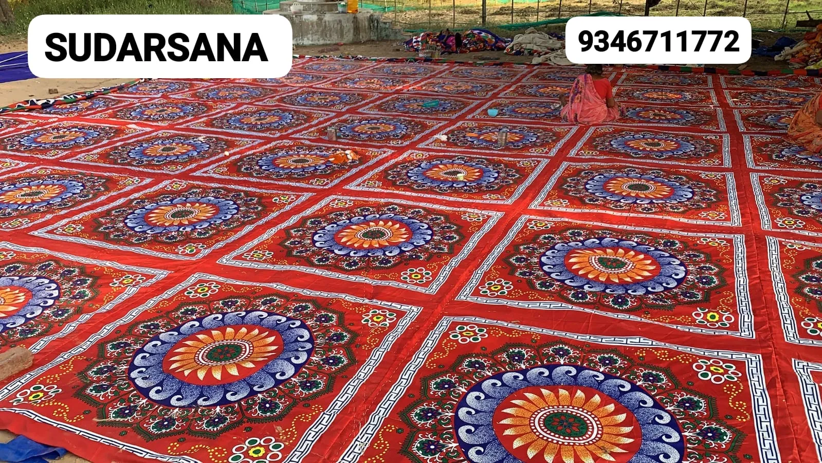 Heavy Duty Waterproof Wedding Shamiyana Tent