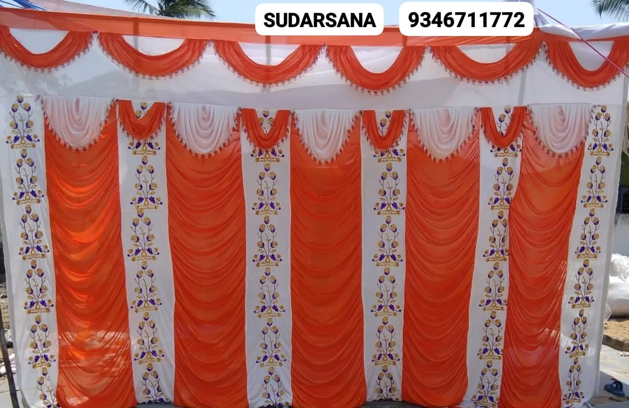 Professional Wedding Backdrop Panel – High-Stretch Fabric