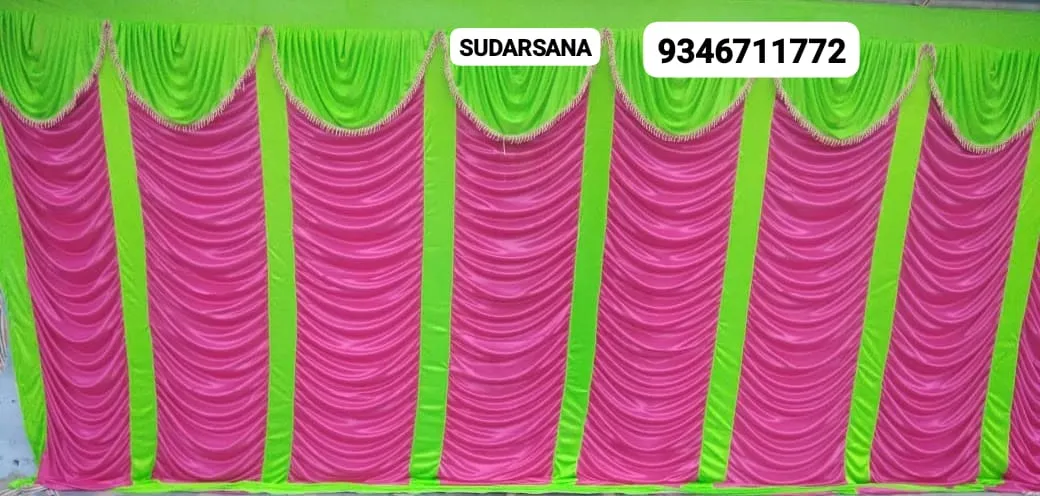 Lycra Fabric Partition for Catering & Stage Backdrops