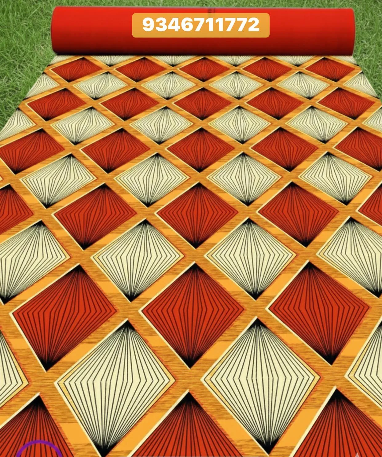 SUNDARAM PRINTED CARPET 6FEET/150 FEET