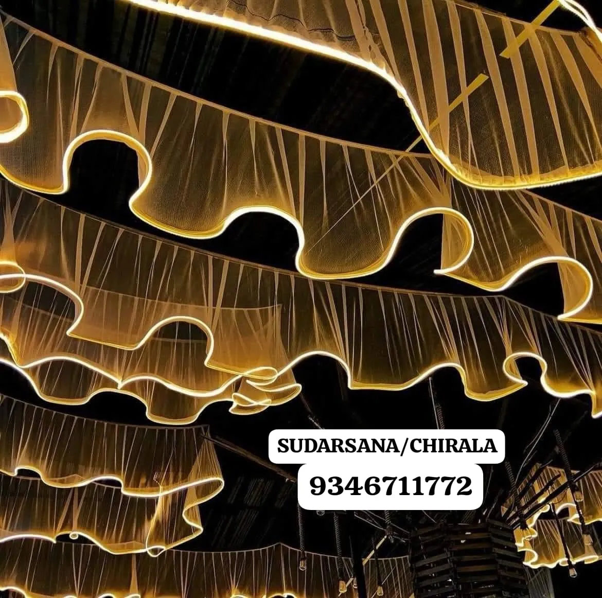 LED LIGHITING PANDALS