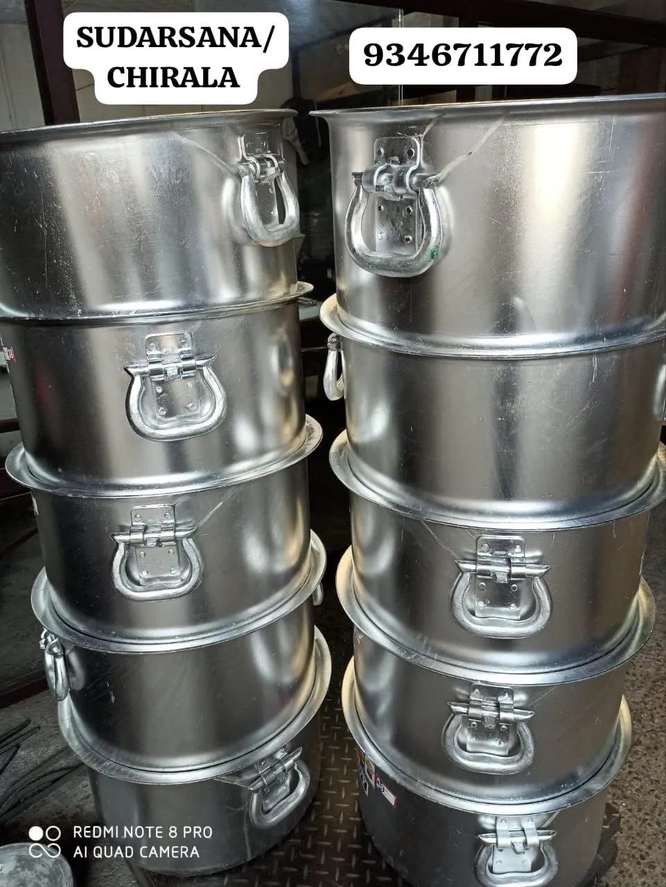 ALUMINIUM VESSELS 5kgs cooking Capacity
