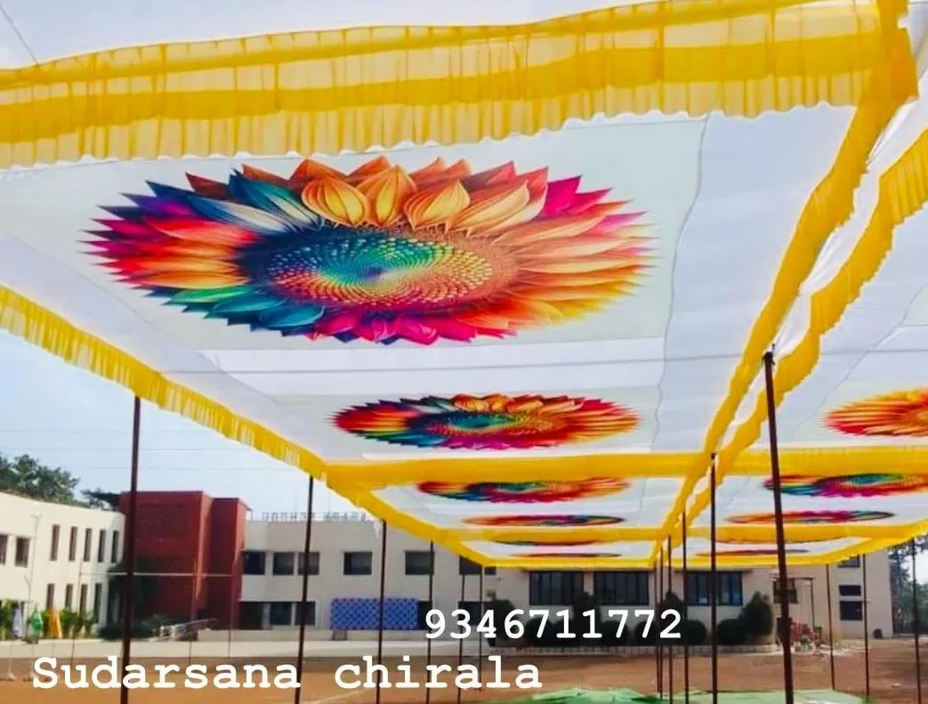 MANDAP Wedding Pandals (Pendals) DIGITAL PRINT